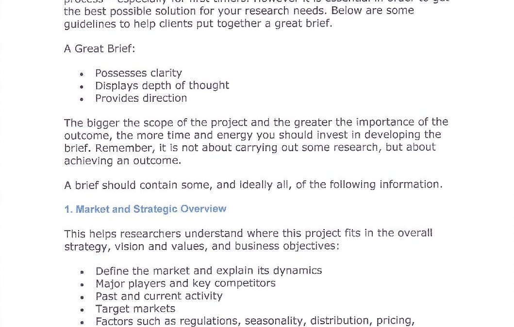 HowtoWriteaResearchBrief ExportNZ