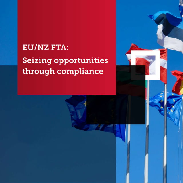 EU – NZ – FTA Seizing Opportunities Through Compliance 2024