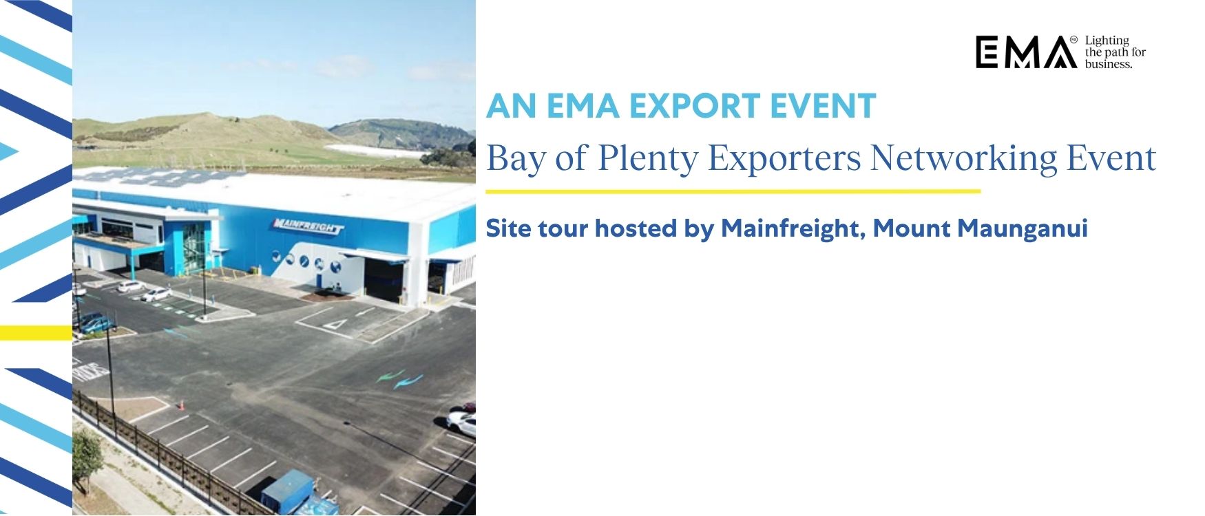 Mainfreight Mount Maunganui: event tile